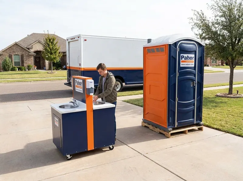 Hand Wash Station Rental in Lubbock, TX