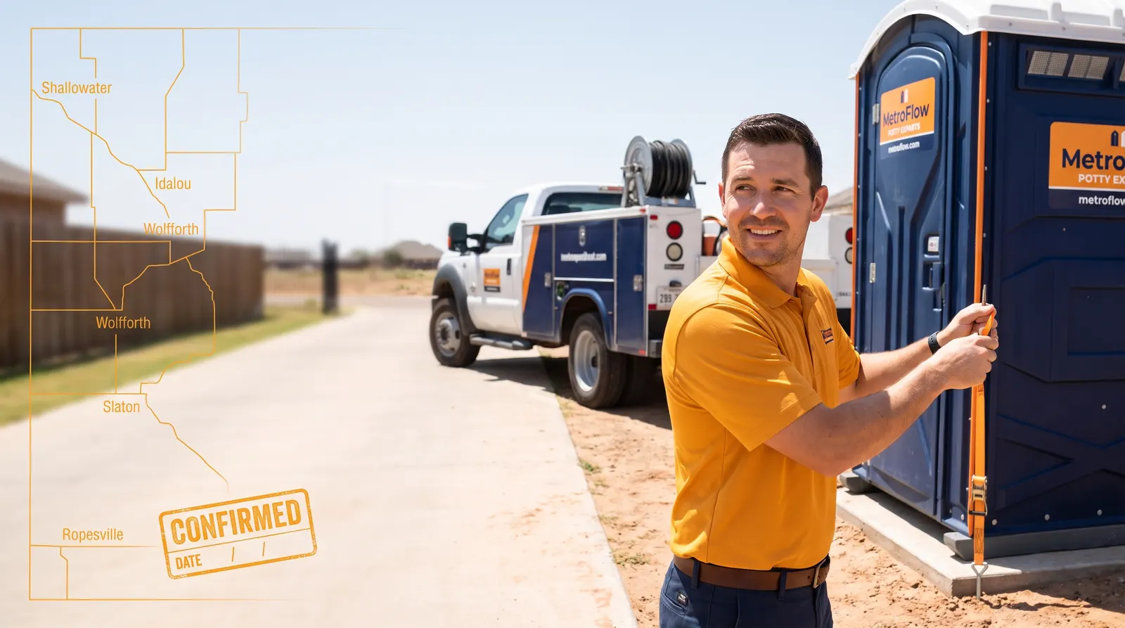 Portable Toilet Supplier in Lubbock, TX