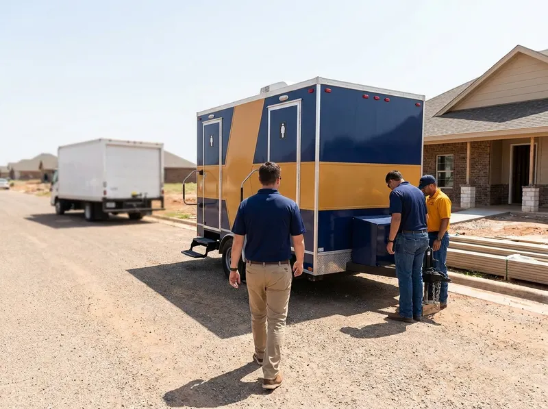 Restroom Trailer Rental in Lubbock, TX