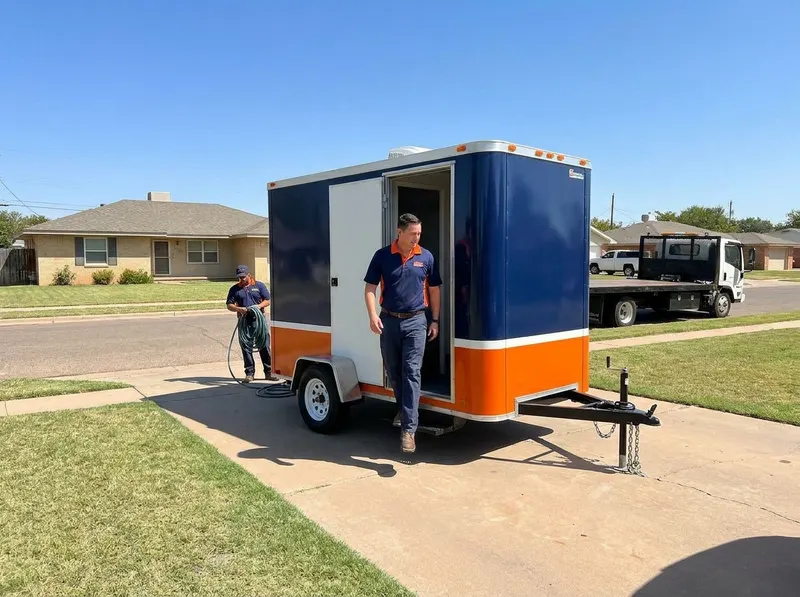 Restroom Trailer Rental in Lubbock, TX