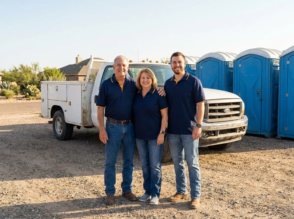 MetroFlow Potty Exparts porta potty rental team in Lubbock, TX